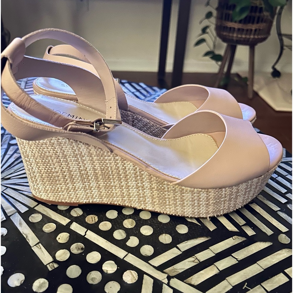 SHOEMINT WEDGE HEELSANDALS